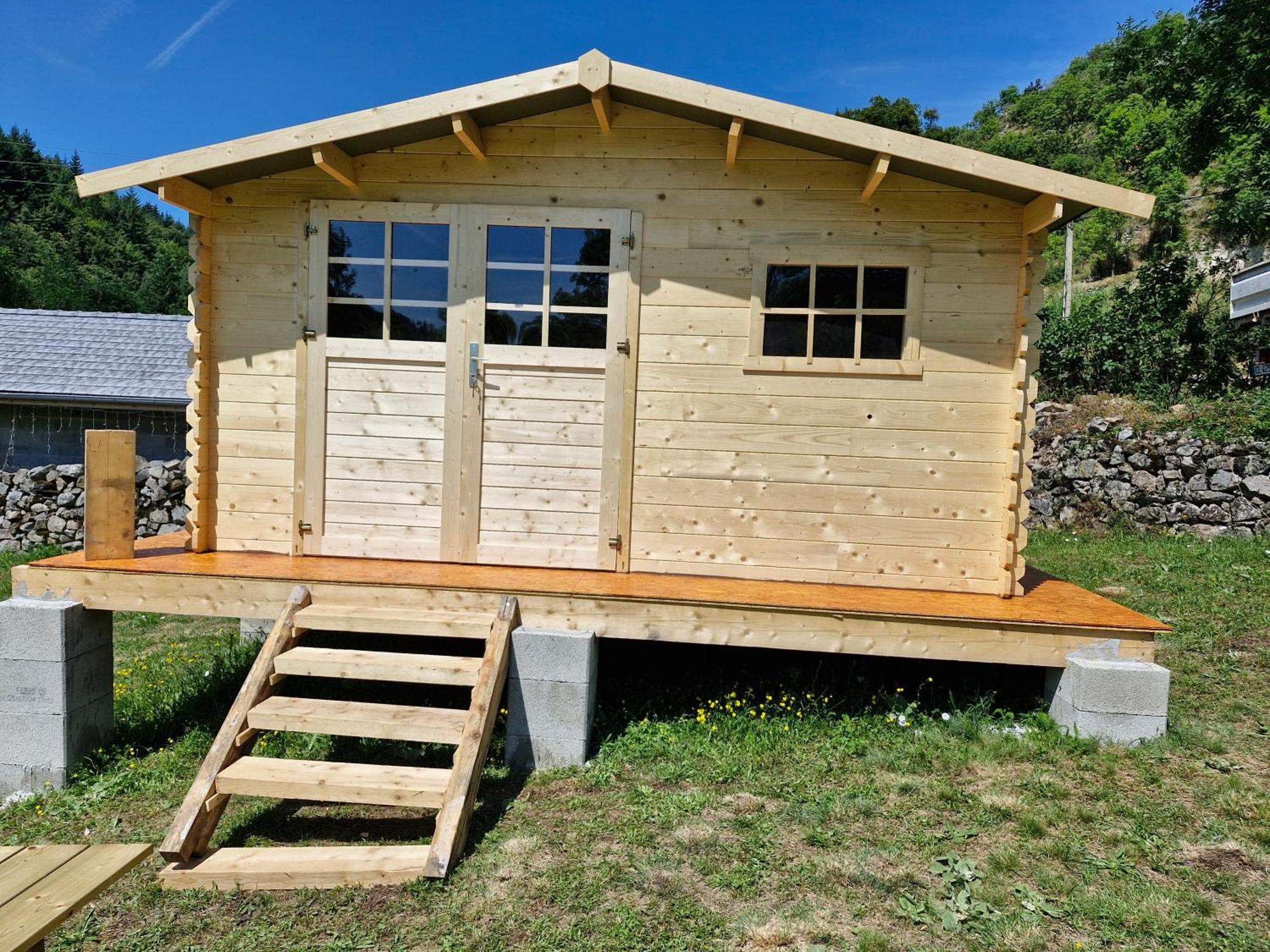 La Cabane Des Lucioles Saint-Julien-Boutieres Exterior foto